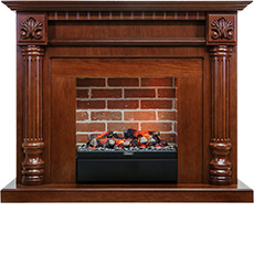 Каминокомплекты в стиле дерево деревянное обрамление